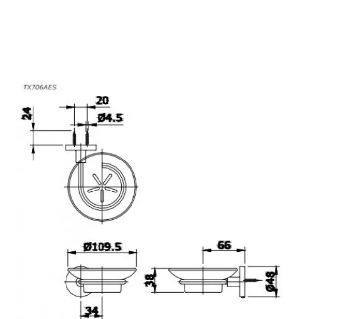 Giá Đựng Xà Bông TOTO TX706AES